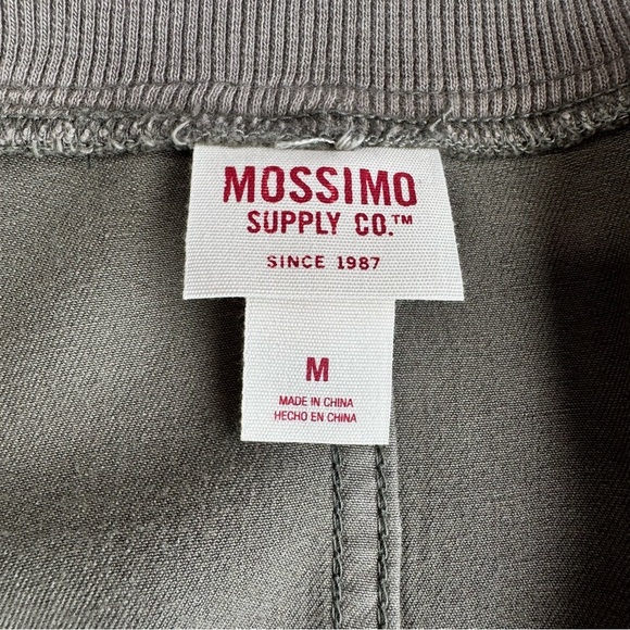 Mossimo Supply Co. Bomber Jacket M Olive Green Pocket Casual Streetwear - Picture 3 of 12